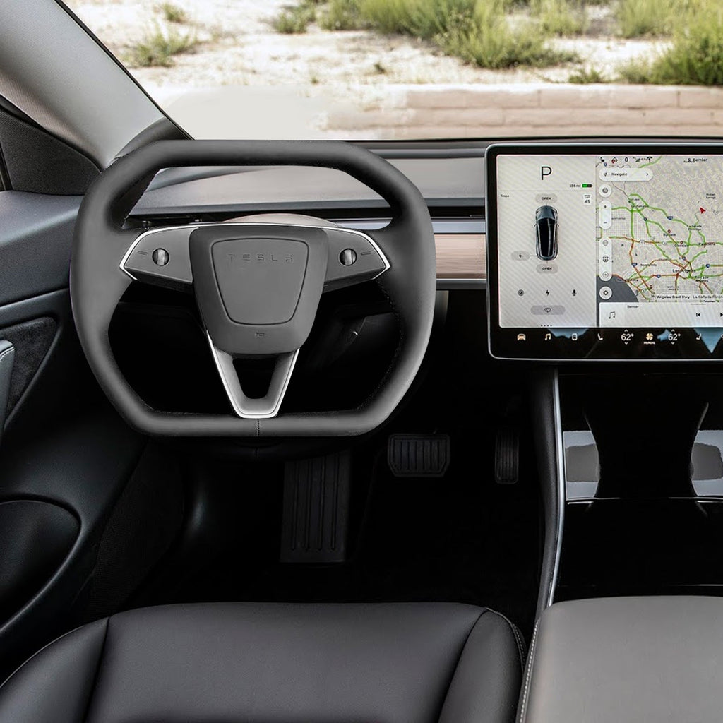 2026 CyberPack 스티어링 휠 (에어백 커버 미포함) for Model 3 하이랜드 / Y 주니퍼