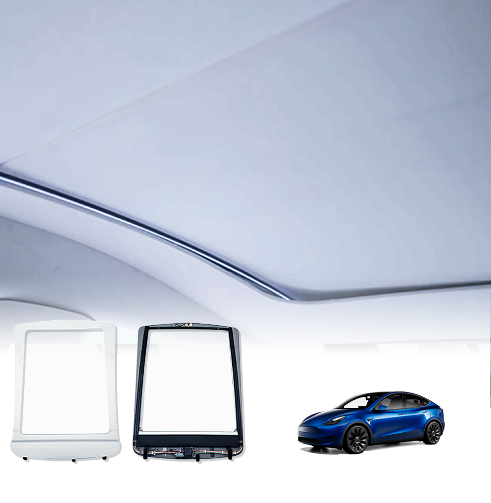Model Y Voice-Controlled Electric Sunshade with Ambient Lighting - Roller Style Tesstudio?