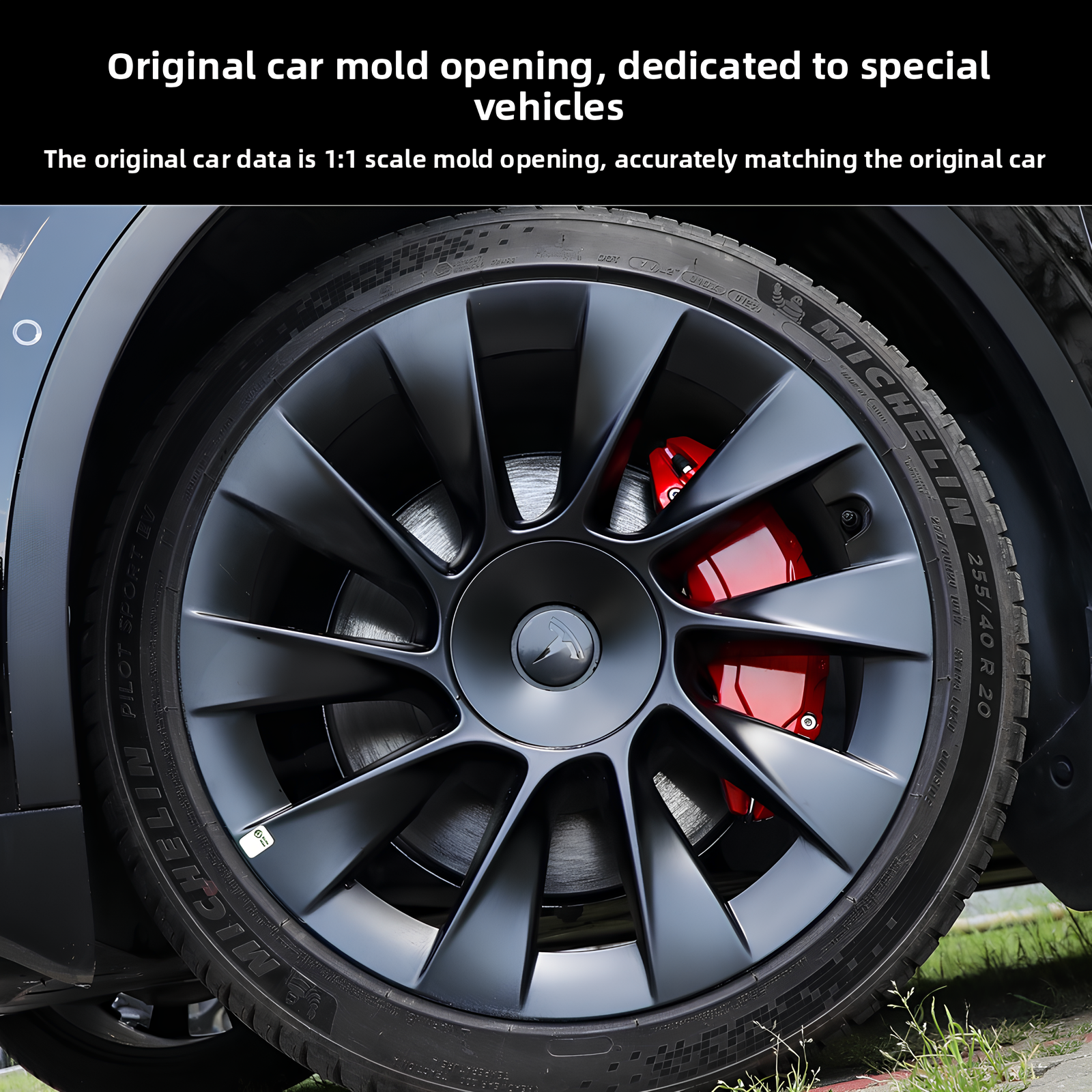 Tesla Model 3/3 Highland Model Y/Y Juniper Brake Caliper Covers Tesstudio? £¨4pcs£©