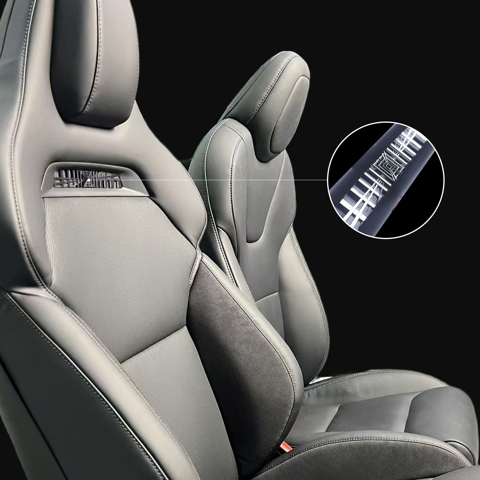 Sports Seats Model S/X Plaid Seats For Tesla Model 3/Y/Model 3 Highland