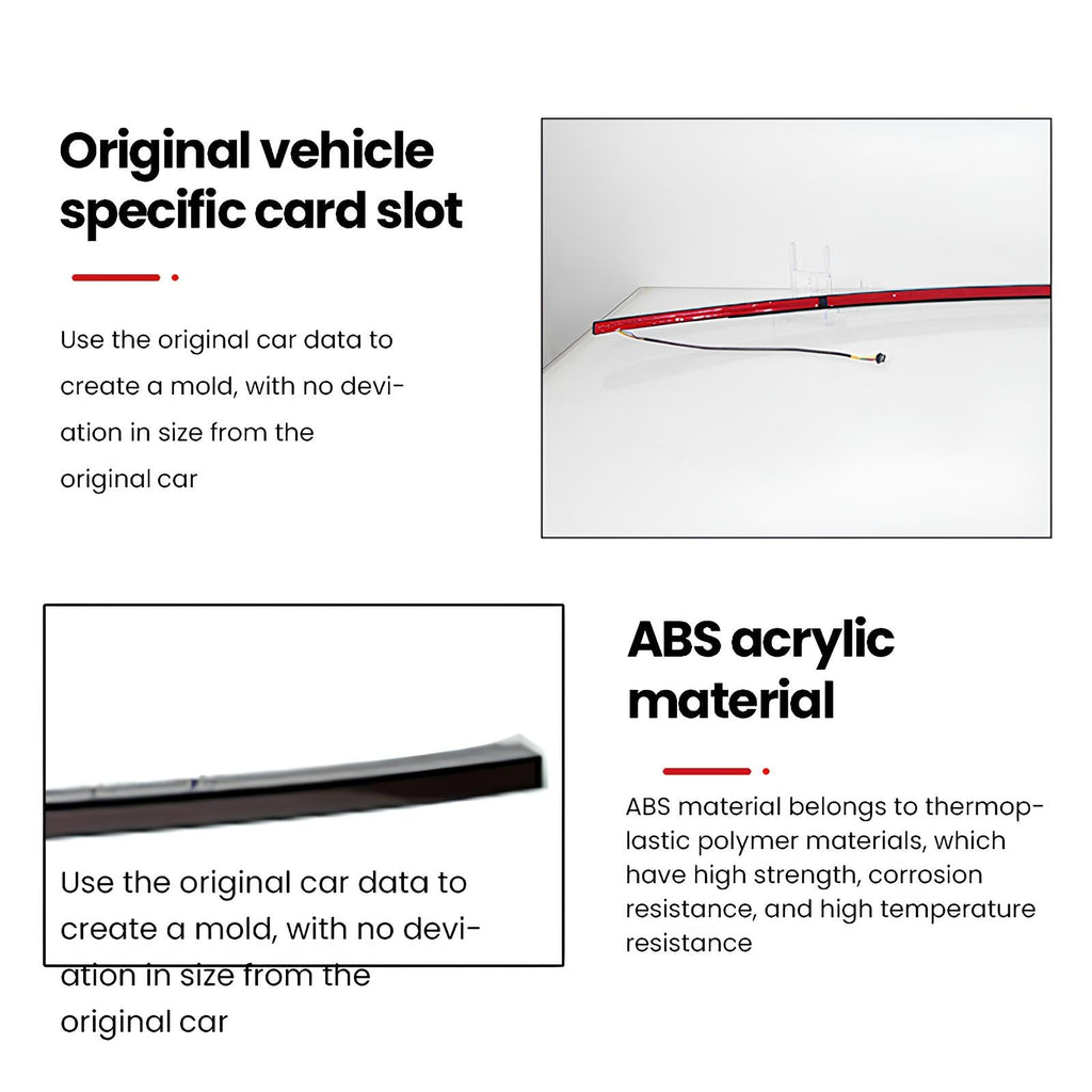 Tesla Accessories Model 3 Highland Starburst Through-Tail Lights Tesstudio?