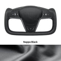 Tesstudio Custom Comfort & Style Yoke Steering Wheel Upgrade - For Tesla S/X (2012-2020)