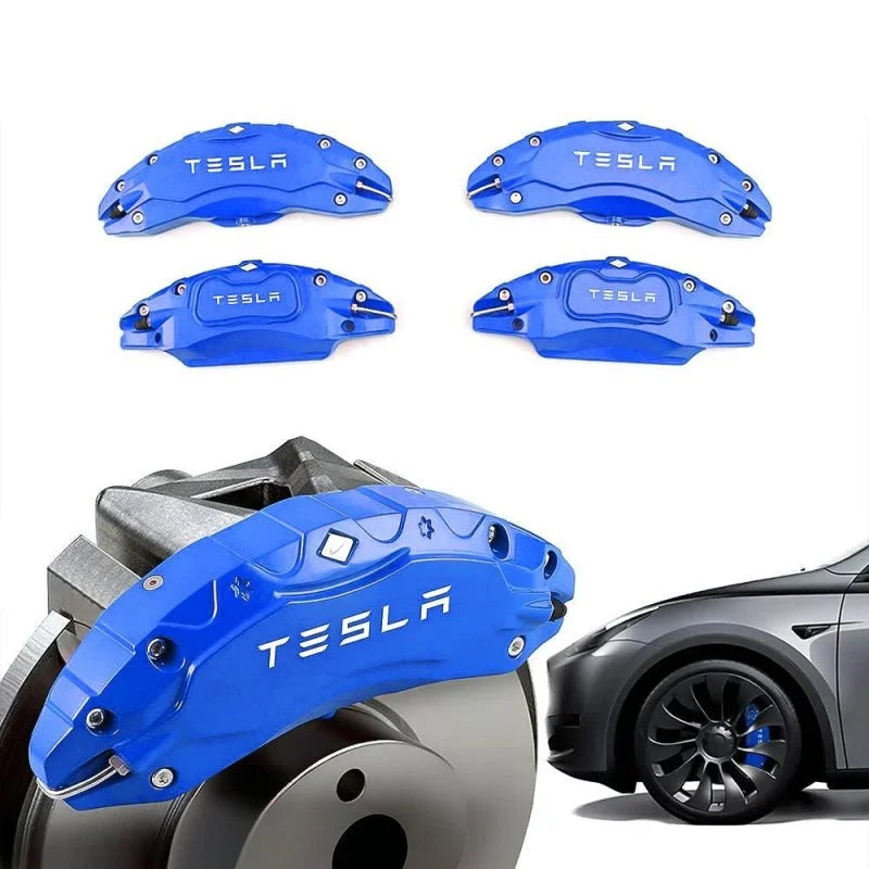 テスラ モデルY / モデルYL / モデル3 / モデルX / モデルS / サイバートラック用 19/20インチホイールブレーキキャリパーカバー (4個セット)