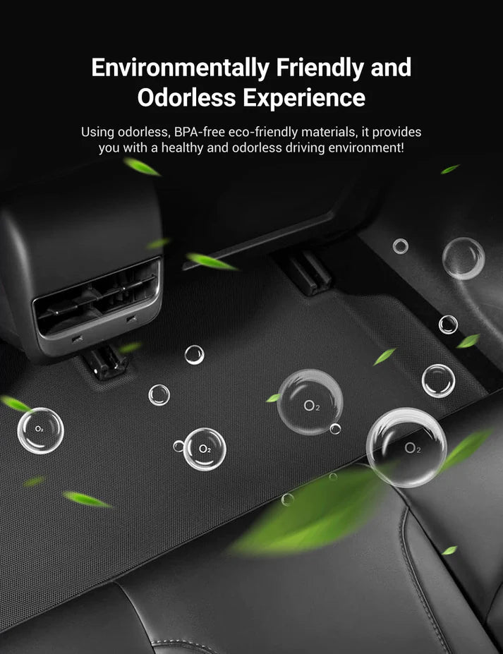 All Weather 3D Floor Mats for Tesla Model Y & Model 3 Highland