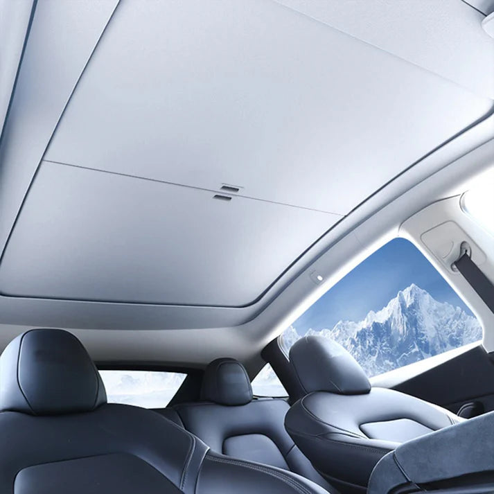 Retractable Sun Shade for Model Y Juniper