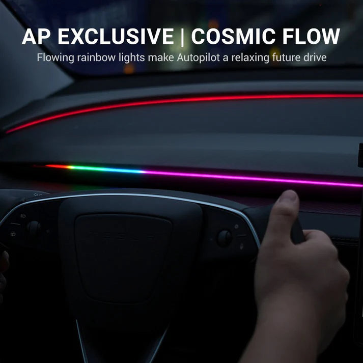 2026 BSD 2.0 Blind Spot Warning System For Tesla Model 3 Highland / Y Juniper Ambient Lighting