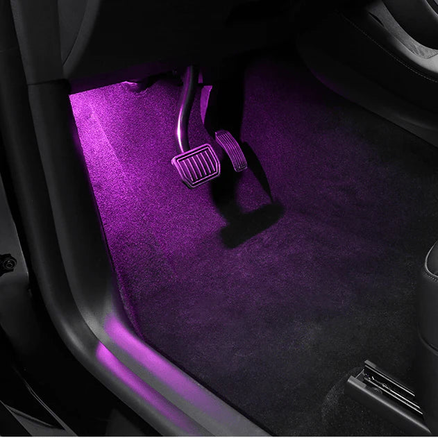 Footwell LED Lights for Model 3/Y/S/X