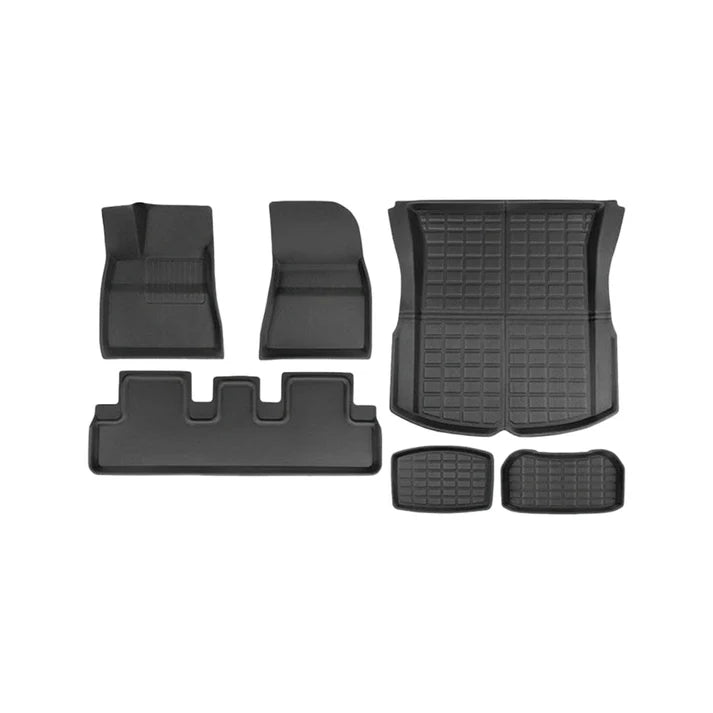 All Weather 3D Floor Mats for Tesla Model Y & Model 3 Highland