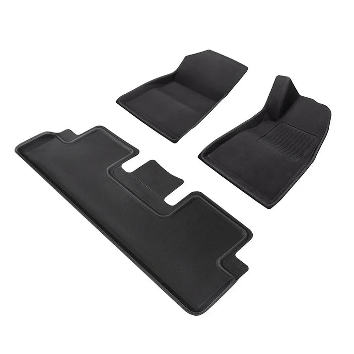 All Weather 3D Floor Mats for Tesla Model Y & Model 3 Highland