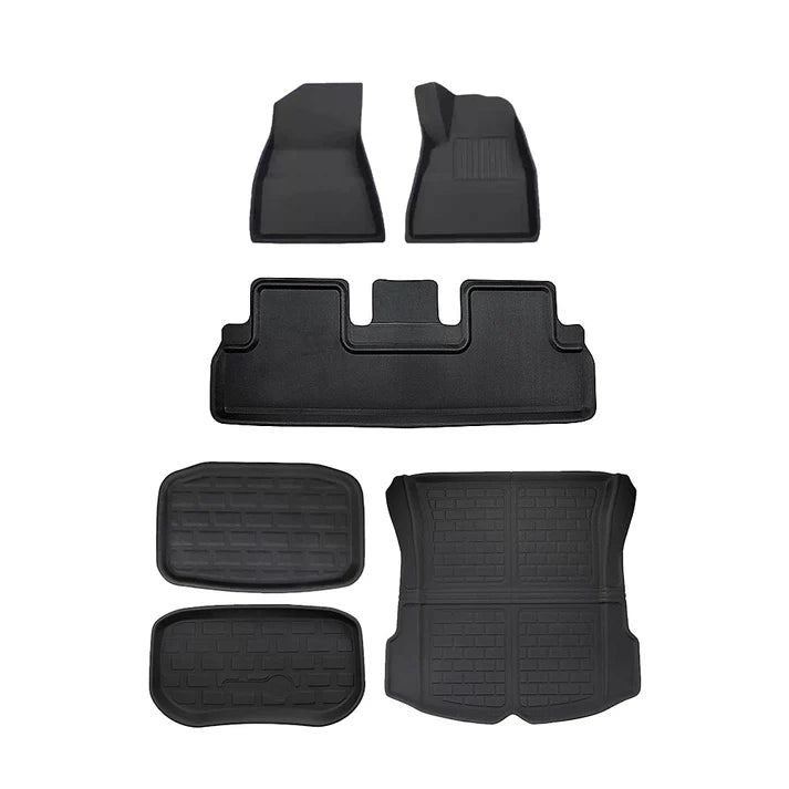 All Weather 3D Floor Mats for Tesla Model Y & Model 3 Highland