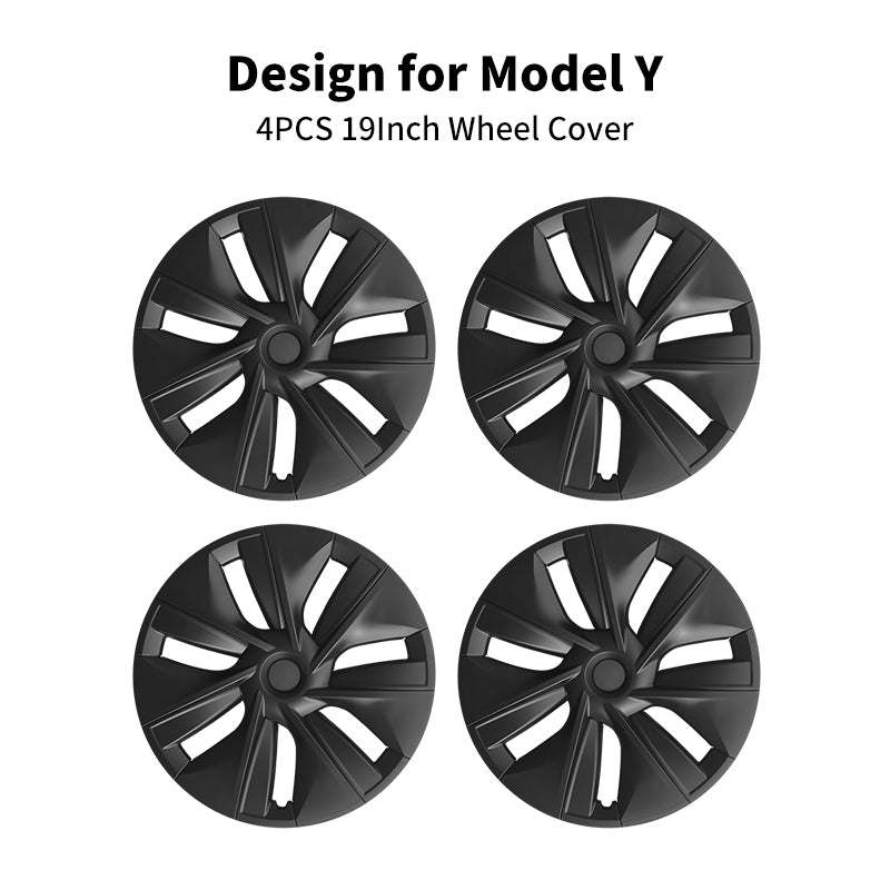 Tesla Model Y Center Caps 19'' Gemini Style Wheel Cover Tesla Wheel Covers Model Y Exterior Accessories Tesstudio?