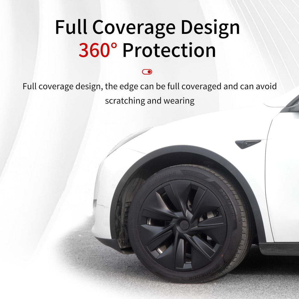 Tesla Model Y Center Caps 19'' Gemini Style Wheel Cover Tesla Wheel Covers Model Y Exterior Accessories Tesstudio?