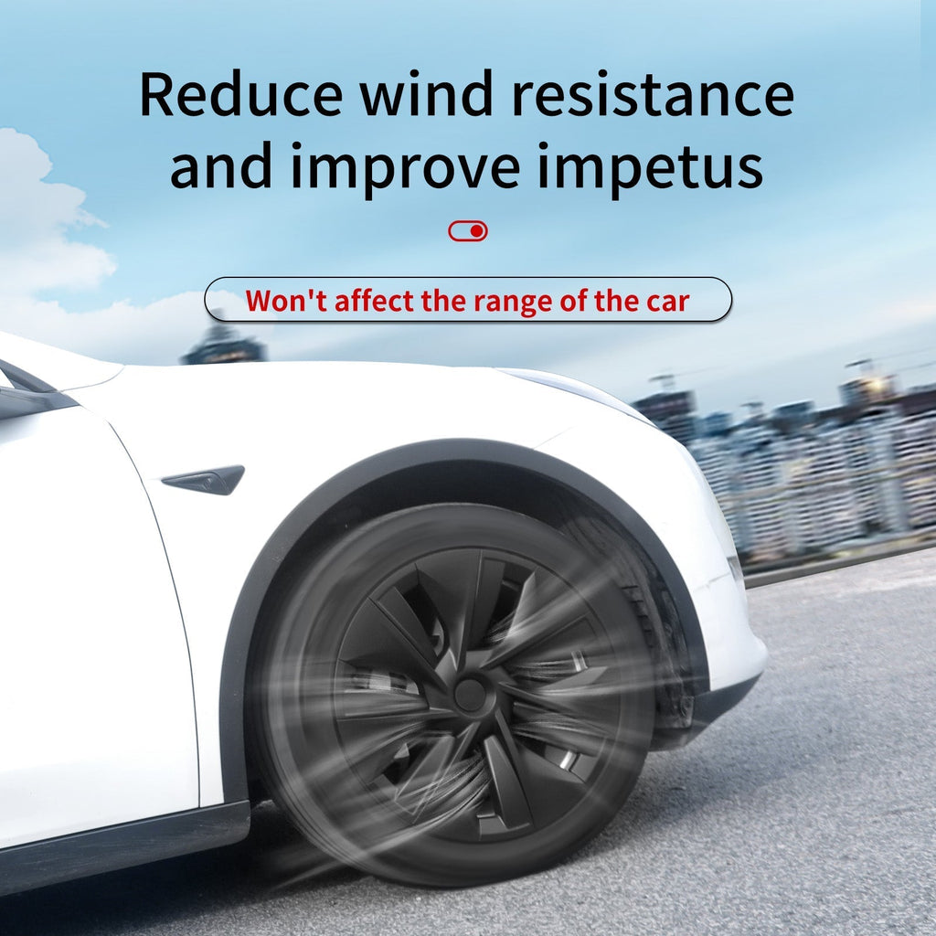 Tesla Model Y Center Caps 19'' Gemini Style Wheel Cover Tesla Wheel Covers Model Y Exterior Accessories Tesstudio?