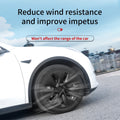 Tesla Model Y Center Caps 19'' Gemini Style Wheel Cover Tesla Wheel Covers Model Y Exterior Accessories Tesstudio?