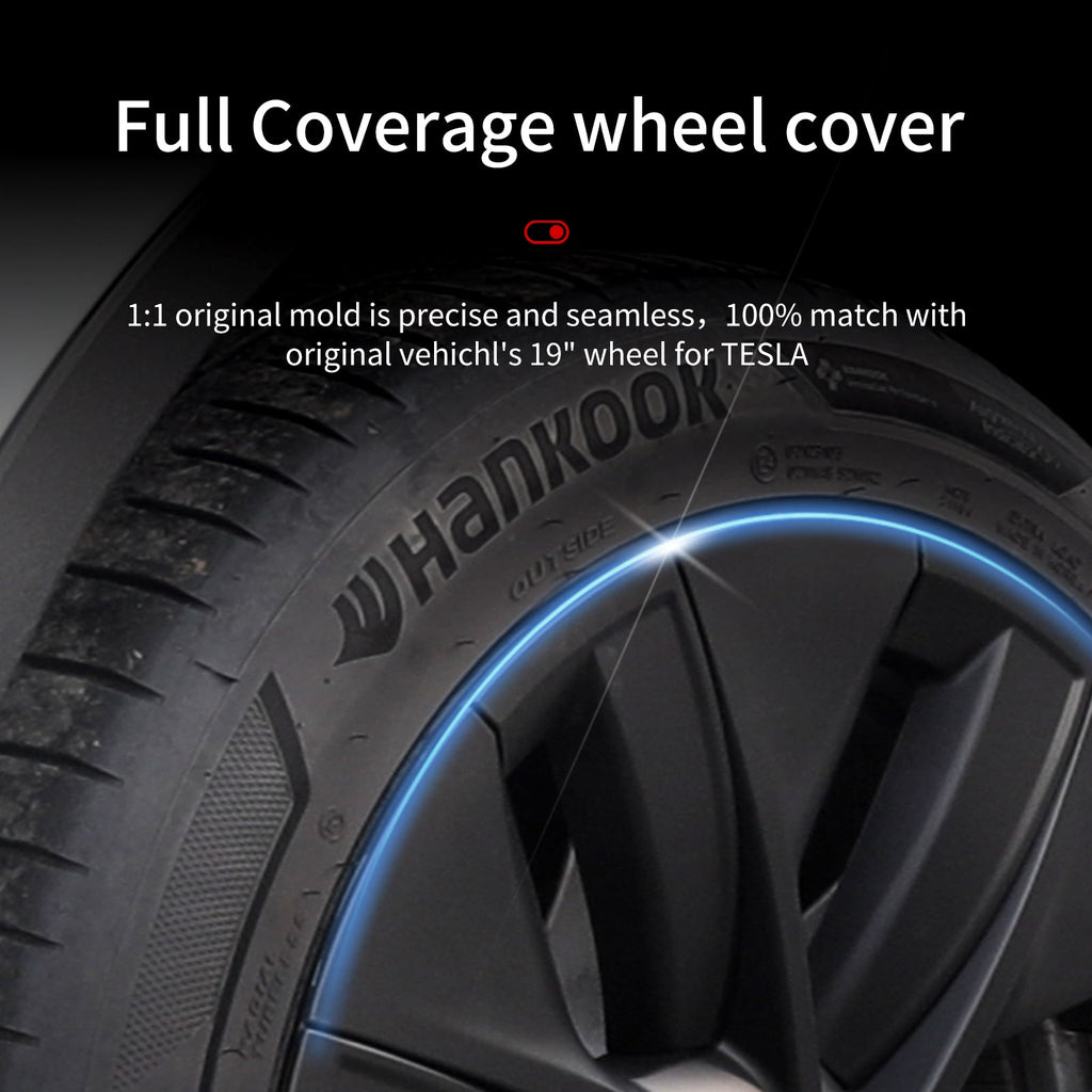 Tesla Model Y Center Caps 19'' Gemini Style Wheel Cover Tesla Wheel Covers Model Y Exterior Accessories Tesstudio?