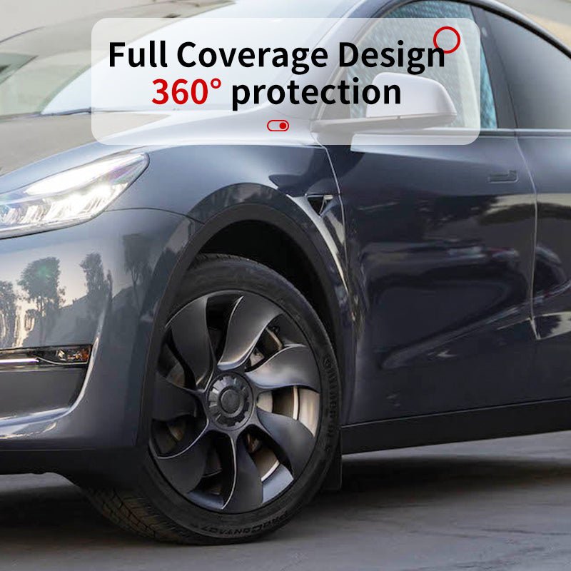 Tesla Model Y用 19インチ バートゥービン ホイールカバー リム (2020-2024年式)