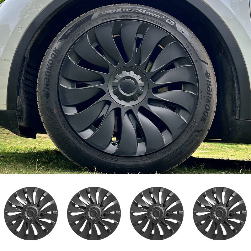 Tesla Model Y Wheels 19'' Storm Wheel Cap Covers Model Y Center Caps Tesla Wheel Tesstudio?