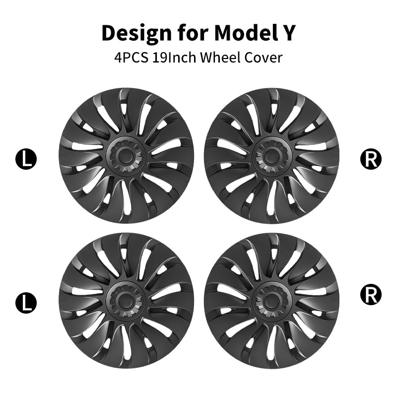 Tesla Model Y Wheels 19'' Storm Wheel Cap Covers Model Y Center Caps Tesla Wheel Tesstudio?