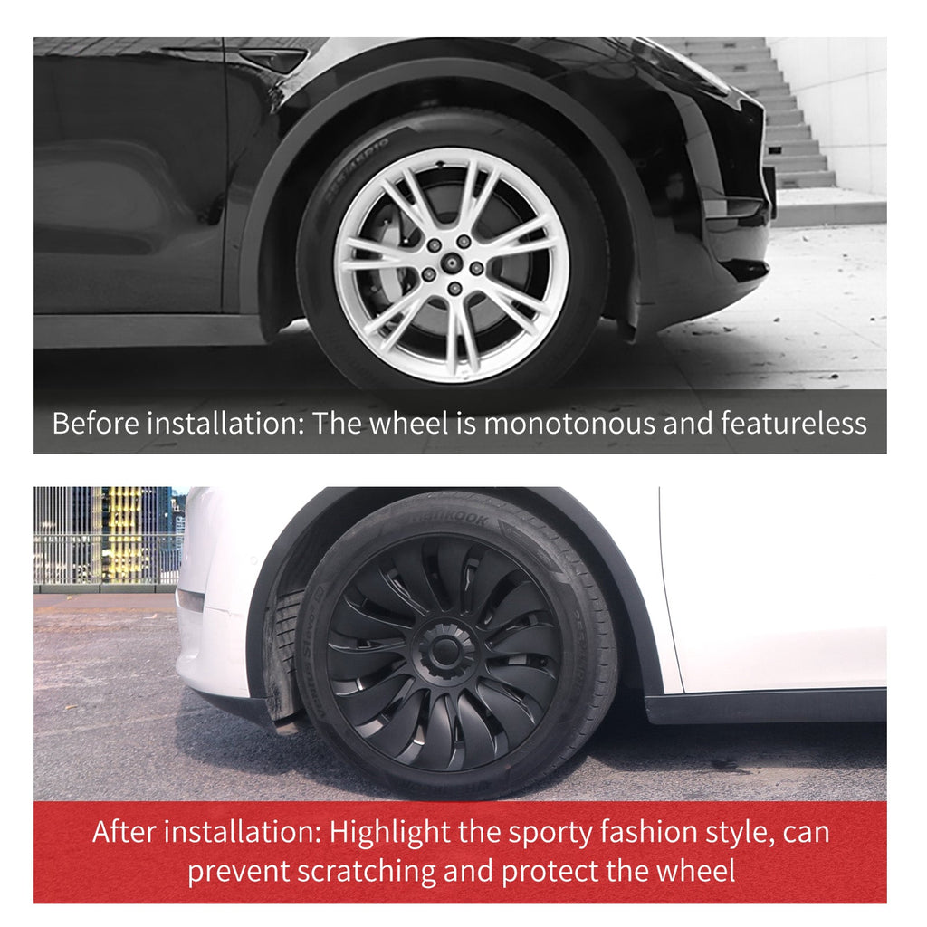 Tesla Model Y Wheels 19'' Storm Wheel Cap Covers Model Y Center Caps Tesla Wheel Tesstudio?