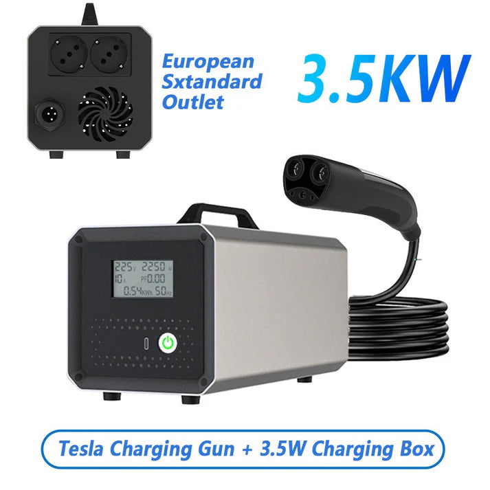 EV Vehicle-to-Load (V2L) Discharger for Model Y Performance & Compatible EVs|3.5KW