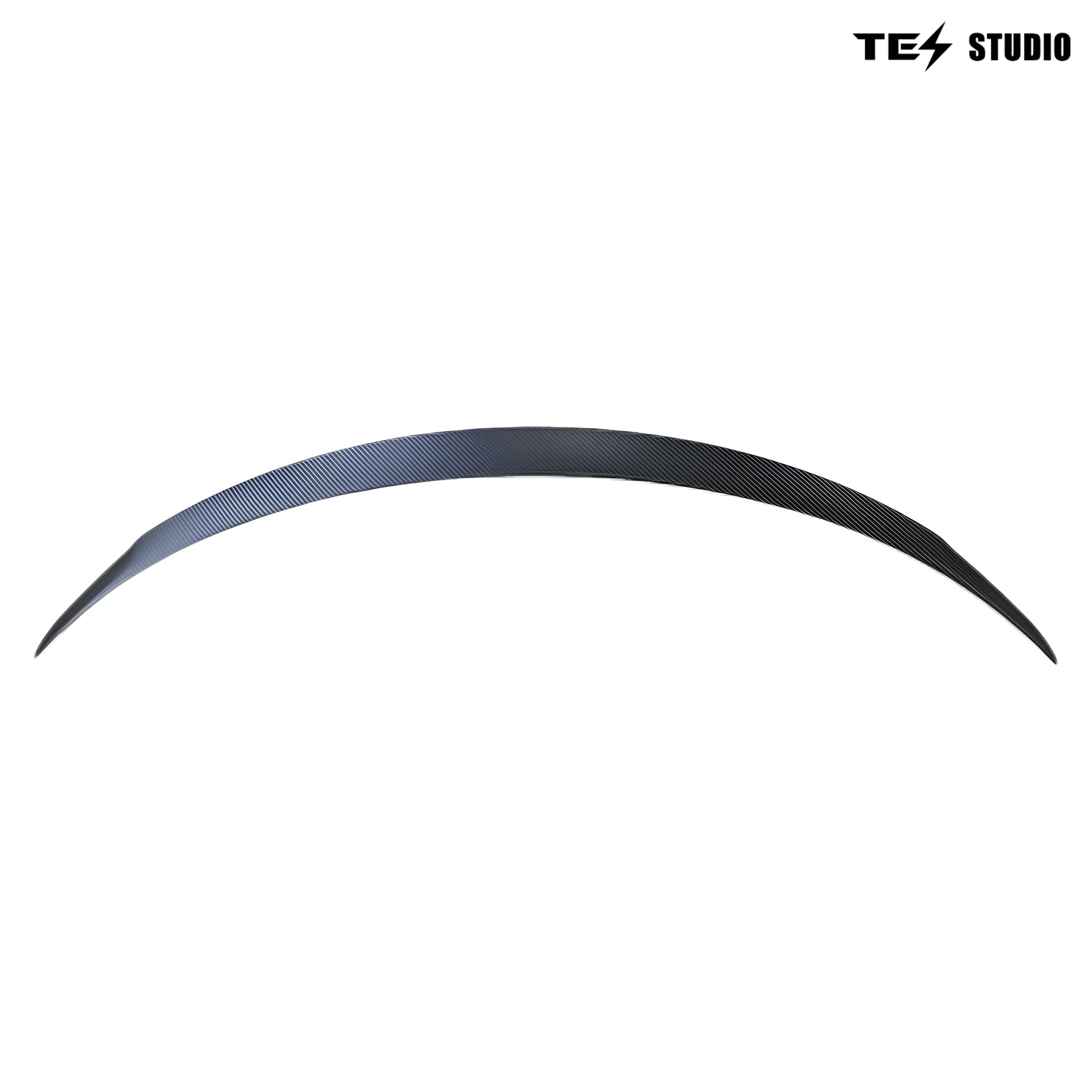 Real Carbon Fiber Tail Spoiler Wing For Tesla Model 3/Y/S  Model Y Juniper