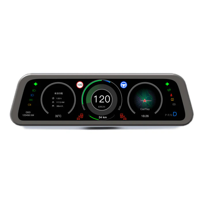 Model 3 / Y用 9.6インチ インストルメントクラスターダッシュボードディスプレイ