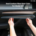 Model 3/Y(17-24) Real Carbon Fiber Dashboard & Front Door Trim Panel Replacement Kit Tesstudio?