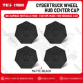 Tesstudio Center Hub Caps for Tesla Cybertruck (Set of 4) - 20 inch Wheel Covers