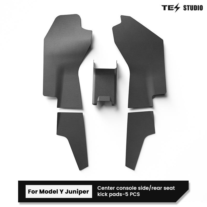 Tesla Model Y Juniper Rear Anti-kick Lower Pad Air Vent Guard Pedal Center Console Panel Protector Tesstudio? 5Pcs