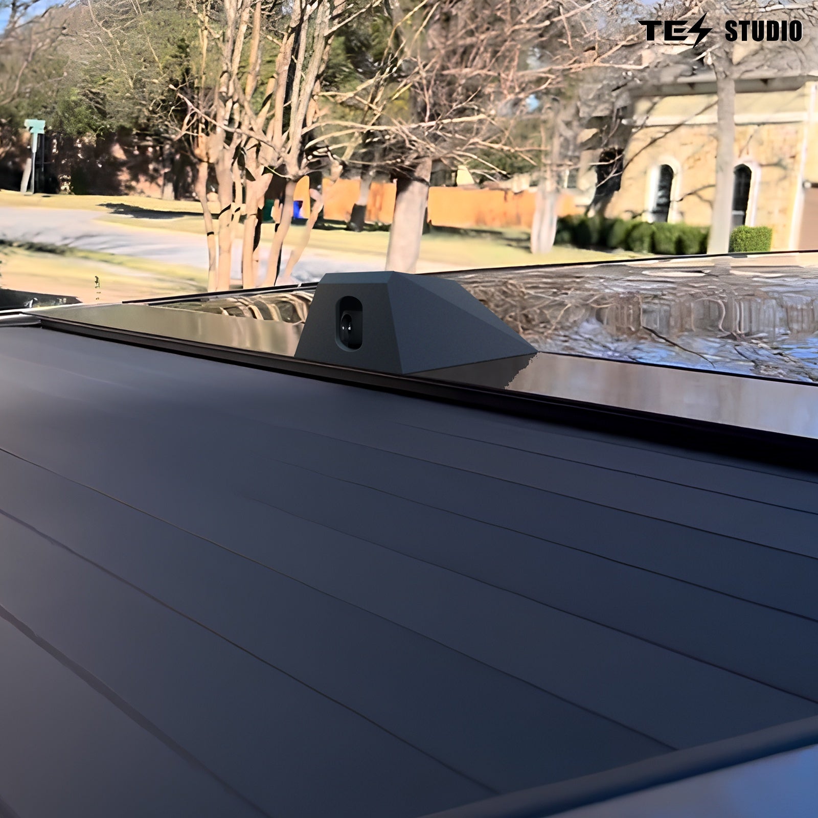 Tesla Cybertruck Streaming Rearview Mirror S8 Front And Rear Dual Recording Digital Interior Accessories Rear View Mirror Dash Cam Tesstudio?