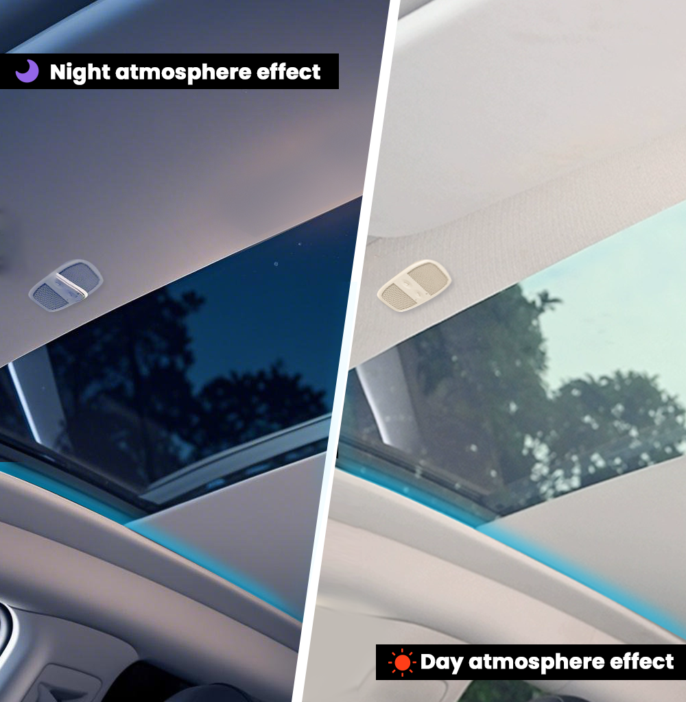 Tesla Model Y Power Sunshade Model Y Juniper Voice-Controlled Electric Sunshade with Ambient Lighting - Roller Style Model Y Accessories Tesstudio?