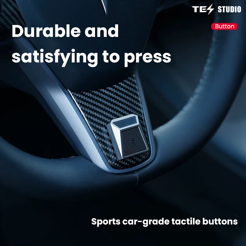 Tesla Model 3/Y Interior Accessories Physical Bluetooth Commander Buttons -Durable and satisfying to press