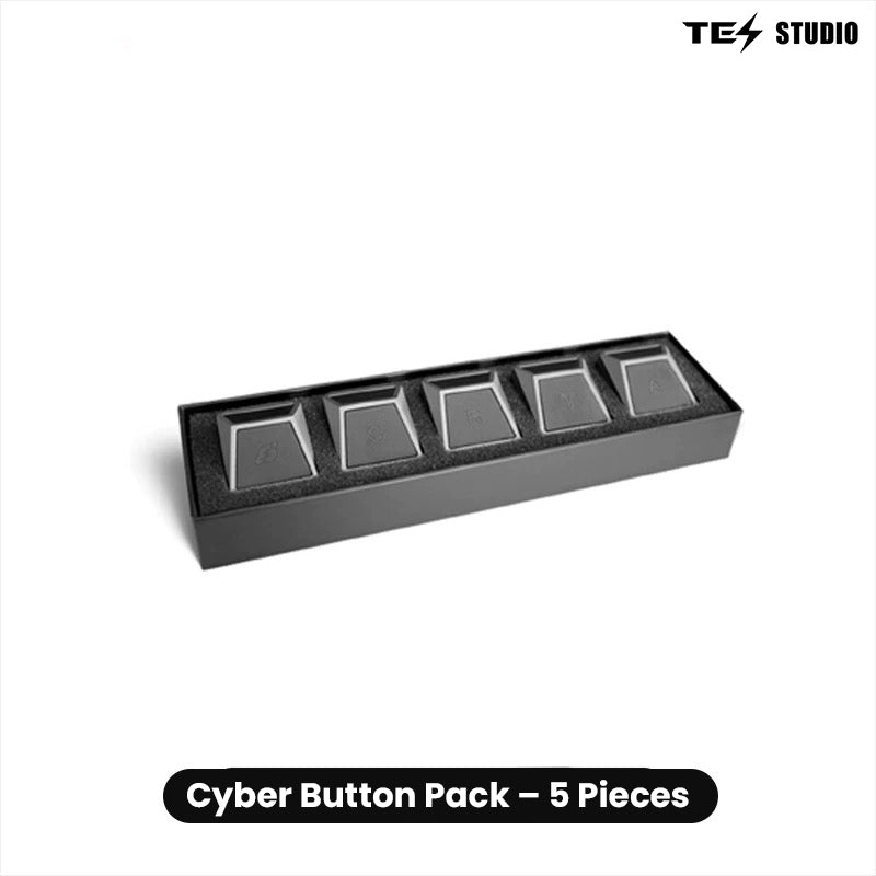 Tesla Model 3/Y Interior Accessories Physical Bluetooth Commander Buttons -5pcs