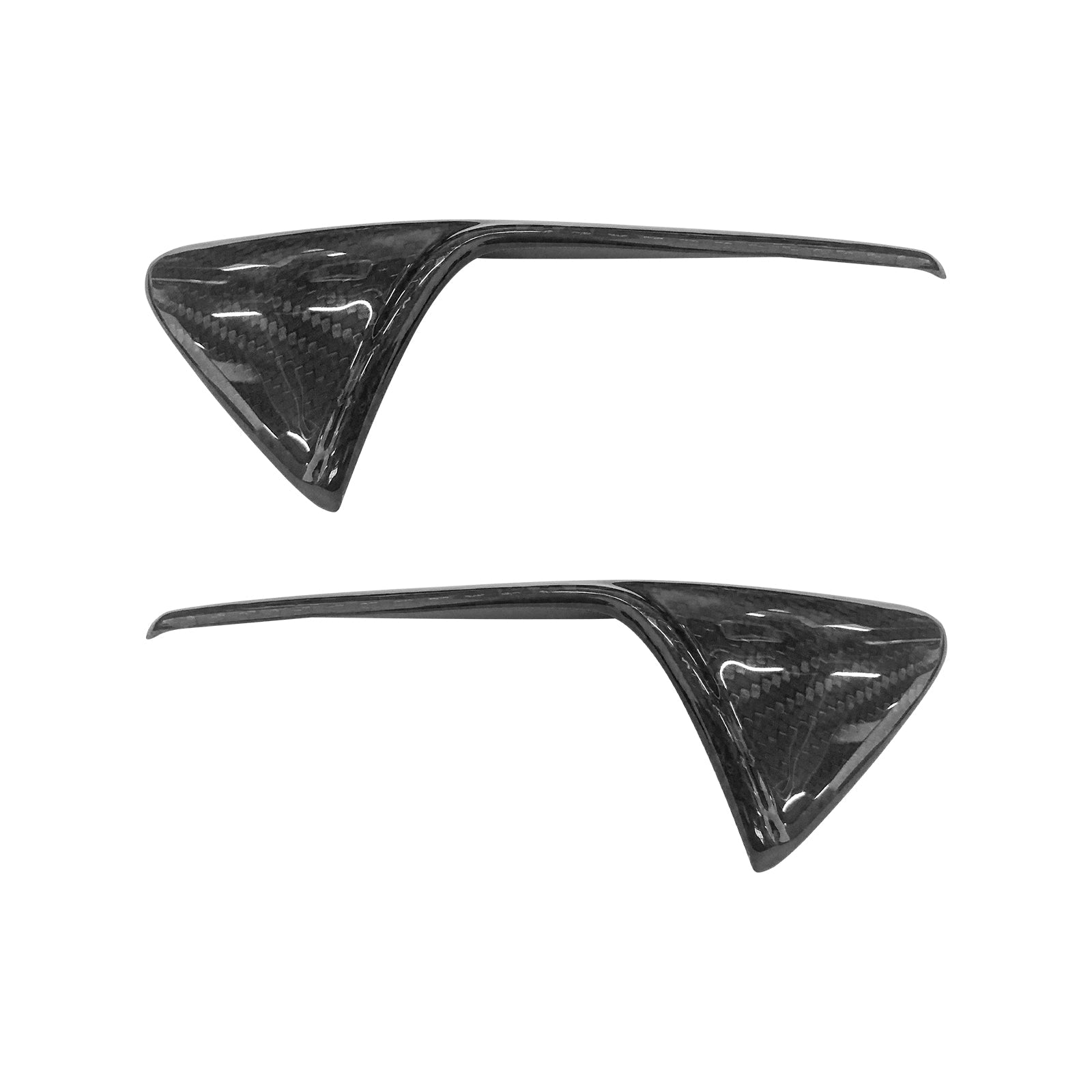 Tesstudio Real Carbon Fiber Side Camera Cover for Tesla Model 3 and Model Y