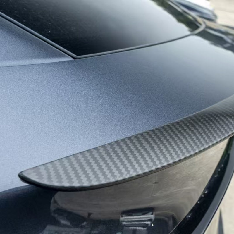 Tesla Model Model Y Juniper Carbon Fiber Tail Spoiler Trunk Spoiler Wing Tesstudio?