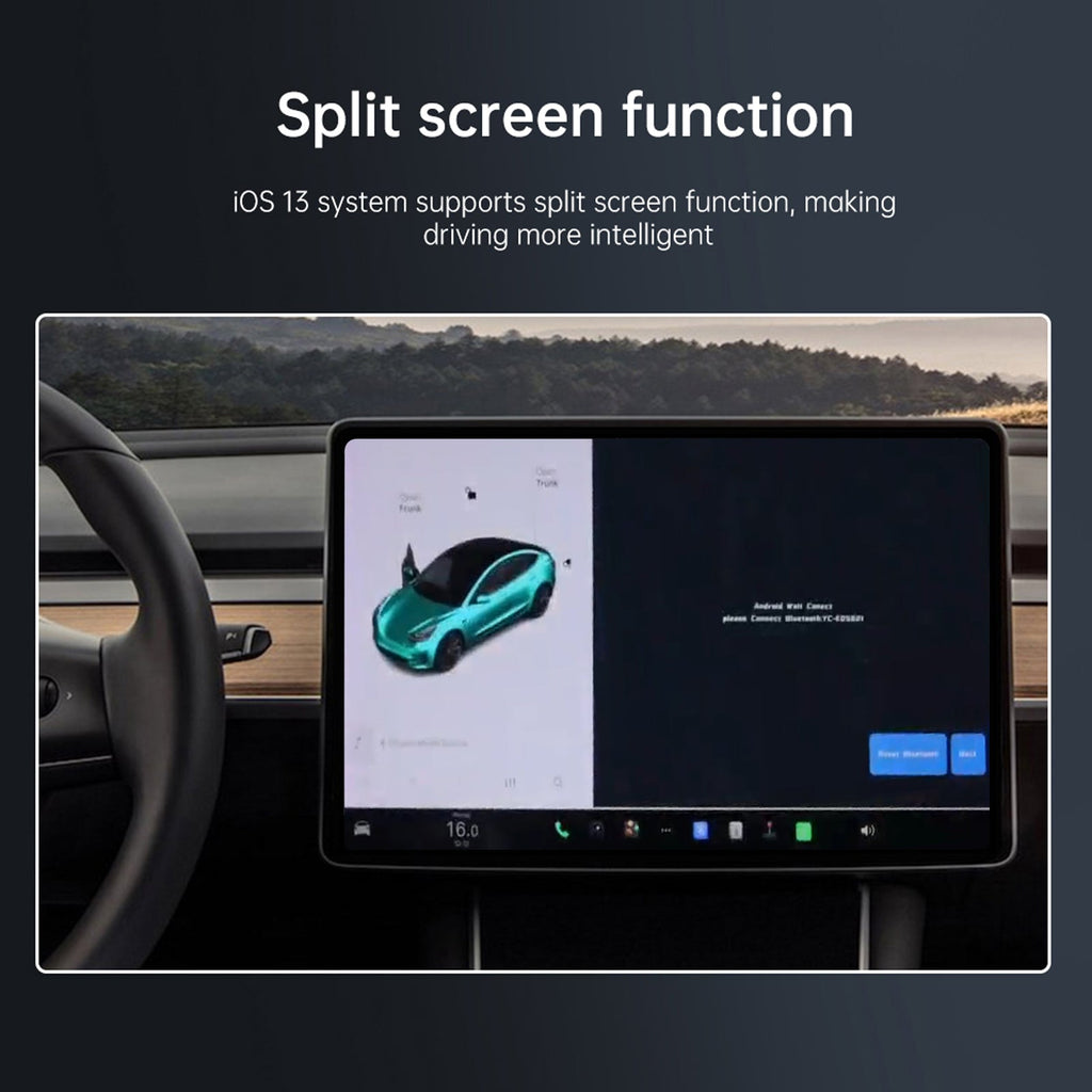 Tesla Model 3/3 Highland Model Y / Y Juniper Center Control Screen CarPlay Auto Decode Module Tesstudio?