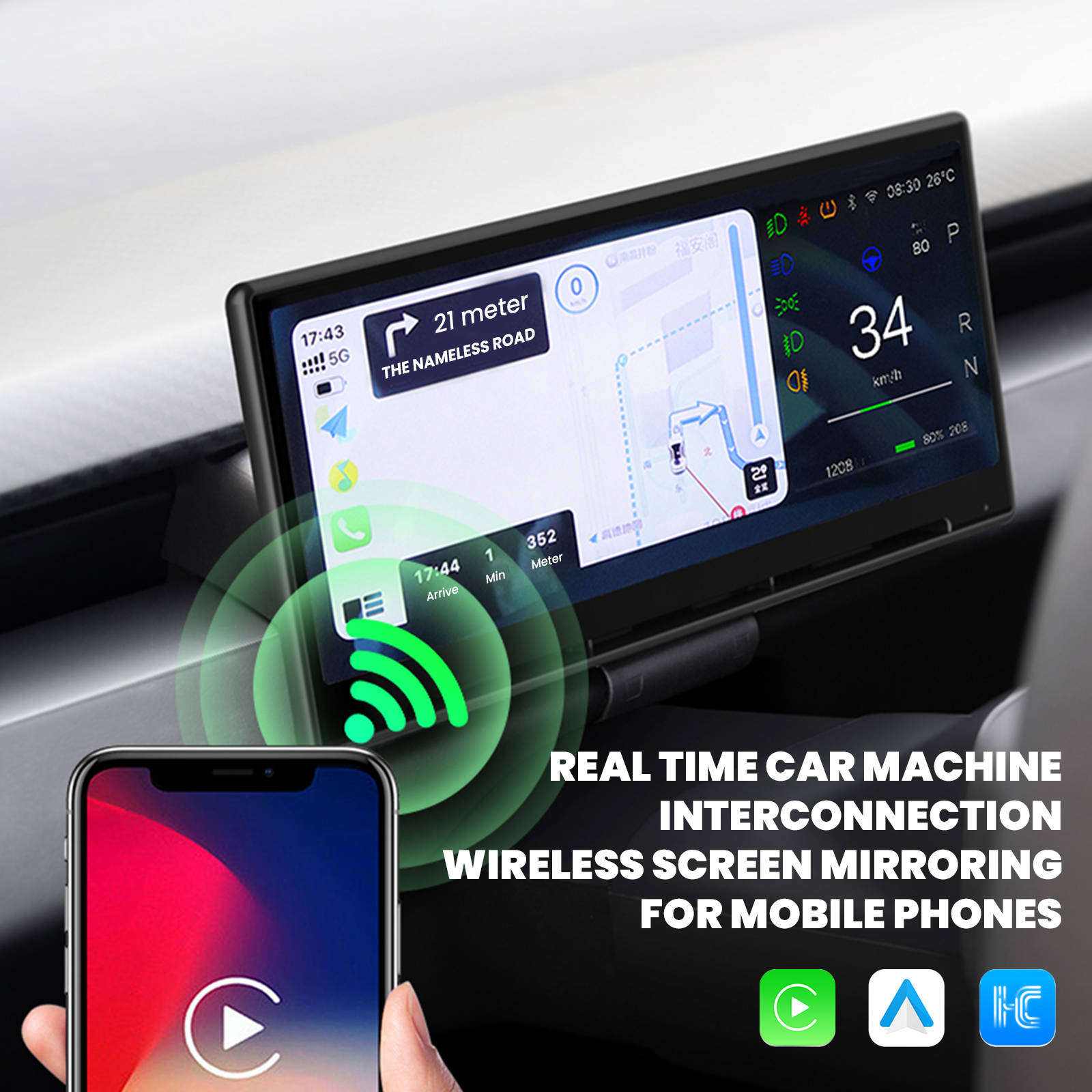 Tesla Model 3/3 Highland Model Y/Y Juniper F9 Pro Touchscreen Dashboard Display Tesstudio?