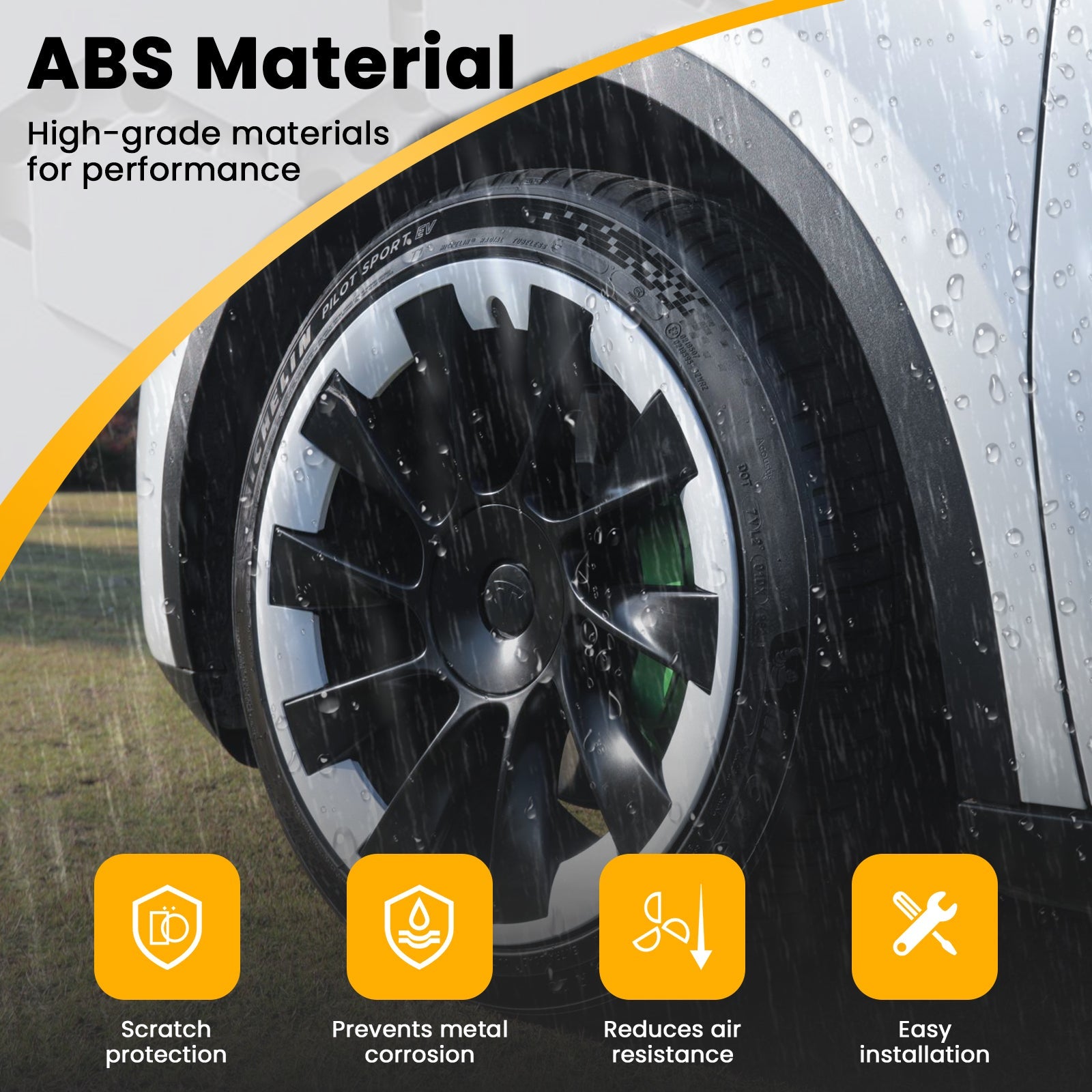 Wheel Hub Protection Ring 20 inch Wheels For Tesla Model Y /Model Y Juniper