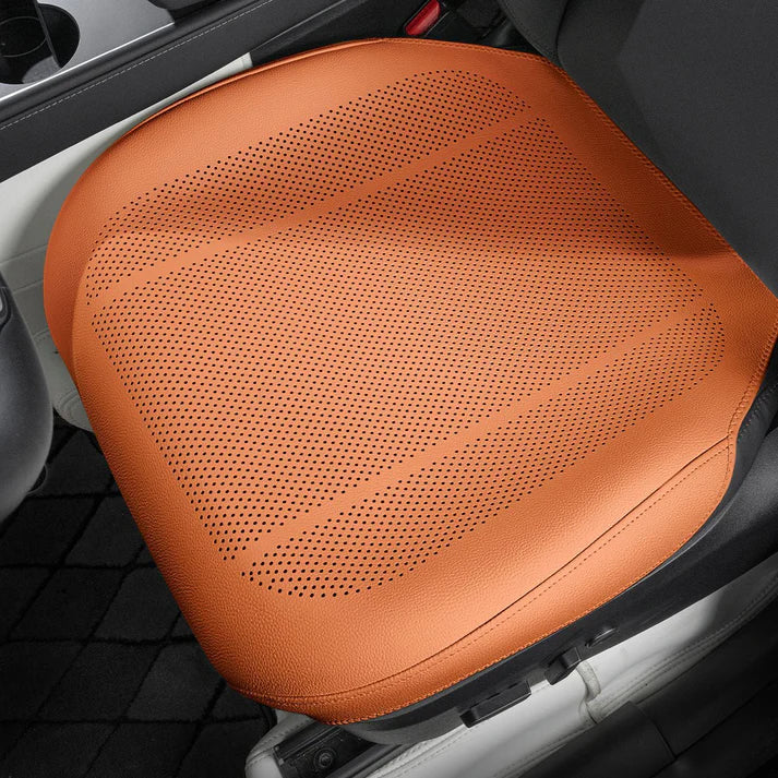 テスラ モデル3/Y/S/X用全天候型ナッパレザーカーシートカバー