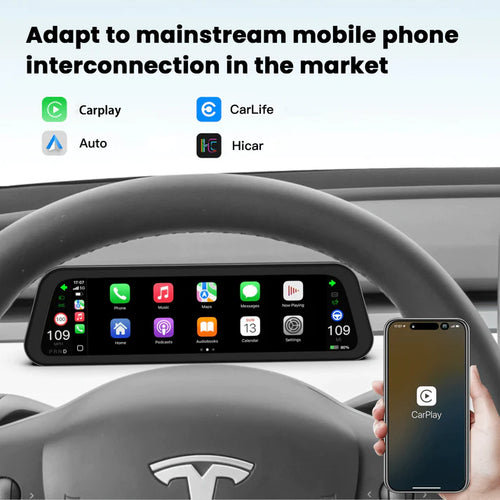 9.6 Inch Instrument Cluster Dashboard Display for Model 3 / Y