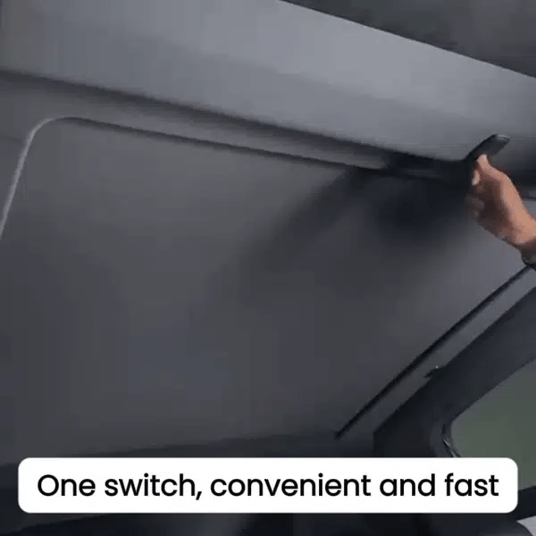 Voice-controlled Electric Sunshade Powered Glass Roof Sunshade For Tesla Cybertruck