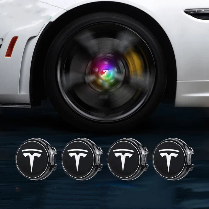 LED Wheel Hub Light Caps For Tesla Model 3/Y/X/S