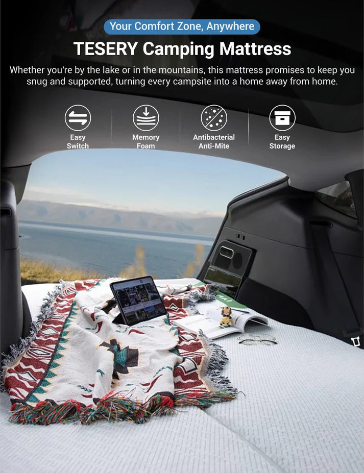 Camping Mattress for Tesla Model 3/Y