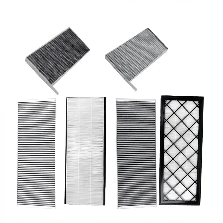 Complete HEPA Cabin Air Filter Set for Model Y | Upper & Lower 4-Pack/ Internal & External 6-Pack