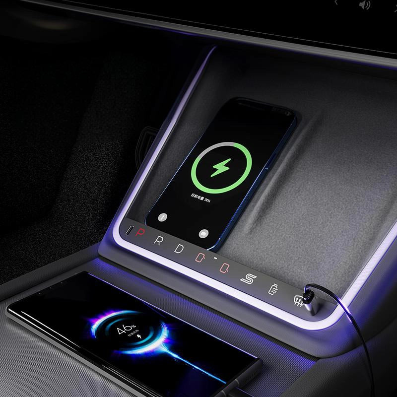 Wireless Charging Smart Button with Ambient Light for Model 3 Highland / Y Juniper