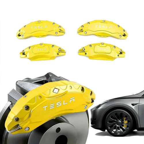 テスラ モデルY / モデルYL / モデル3 / モデルX / モデルS / サイバートラック用 19/20インチホイールブレーキキャリパーカバー (4個セット)