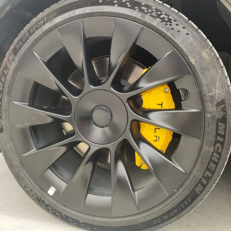 テスラ モデルY / モデルYL / モデル3 / モデルX / モデルS / サイバートラック用 19/20インチホイールブレーキキャリパーカバー (4個セット)