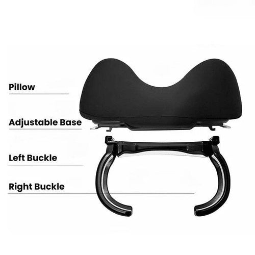 Adjustable SPA Memory Foam Headrest – 10cm Vertical Adjustment for Model 3/Y