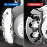 19″ /20″ Wheel Brake Caliper Cover (4pcs) For Tesla Model Y/ Model YL / Model 3/ Model X/ Model S / Cybertruck