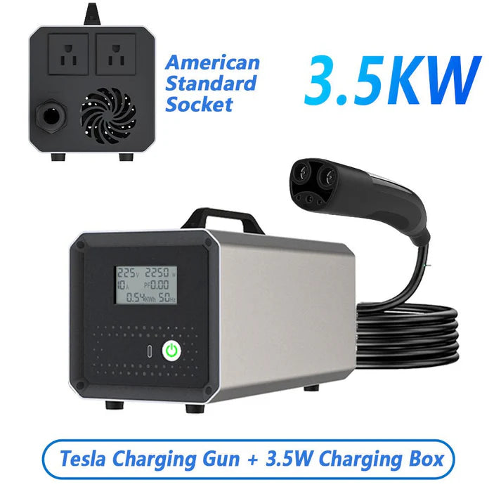 EV Vehicle-to-Load (V2L) Discharger for Model Y Performance & Compatible EVs|3.5KW